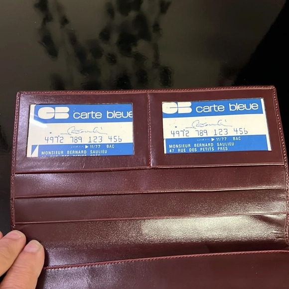 Vintage Burberry fold over wallet - Picture 4 of 9